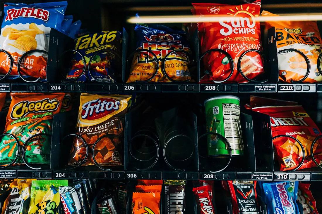 School vending machines with healthy compliant options